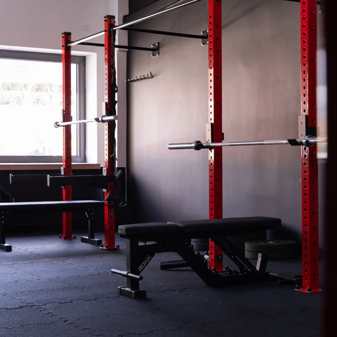 Realizacja studia kalisteniki Workout Athlete 90 m2